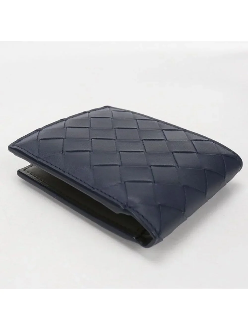Bottega Veneta Intrecciato Bifold Wallet Leather